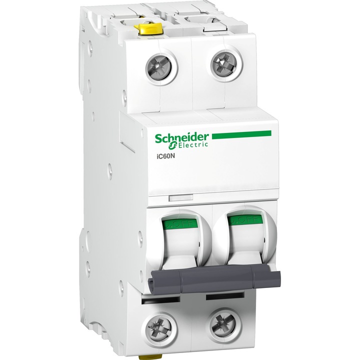 Intrerupator, Schneider Electric, 2P D, 25A, 6kA, AC