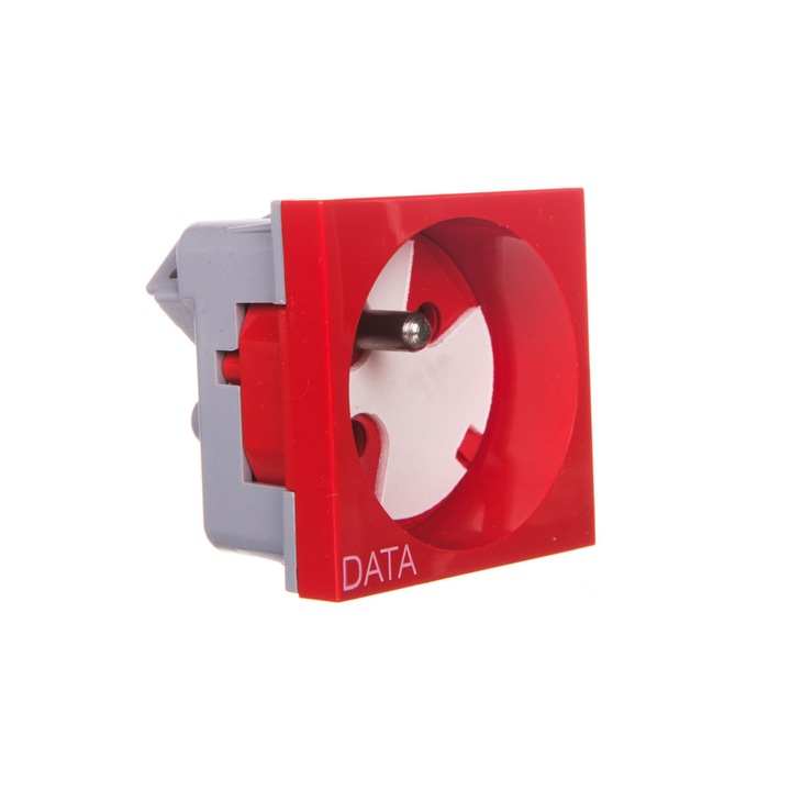 Priza, Kopos, 250 V, 16A, Rosu