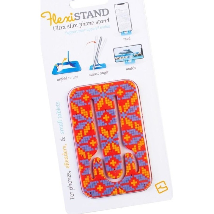 Stand pentru telefon, Thinking Gifts, Oceanic Orange