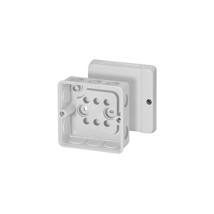 Cutie de jonctiune, Hensel, Polistiren, IP55, 88x88x48mm, Gri