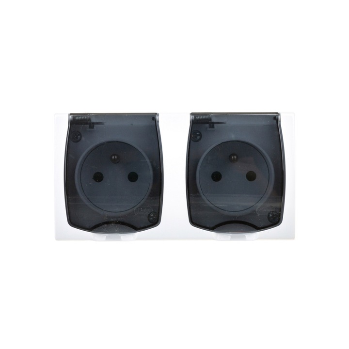 Priza dubla ermetica, Ospel, IP44