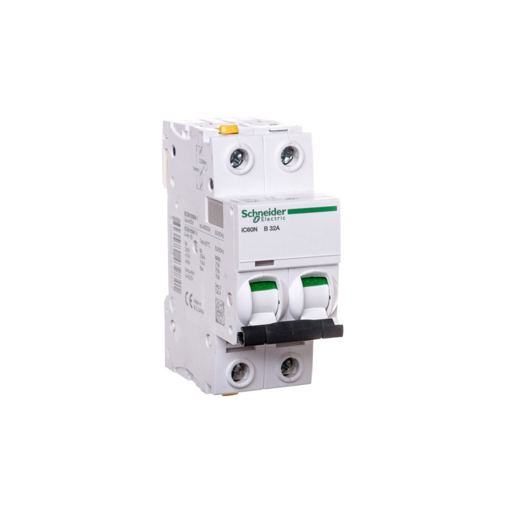 Intrerupator, Schneider Electric, 2P, 32A, caracteristica B