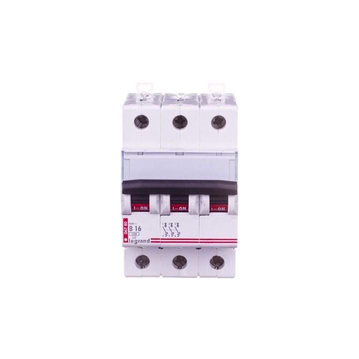 Intrerupatoe Legrand, Alb, 3P B 16A 10kA AC S313 TX3