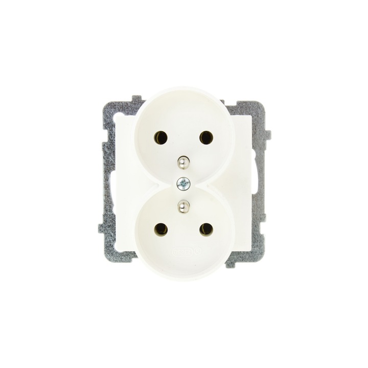 Priza dubla, Ospel AS, 16A ecru, GP-2GRZ/m/27