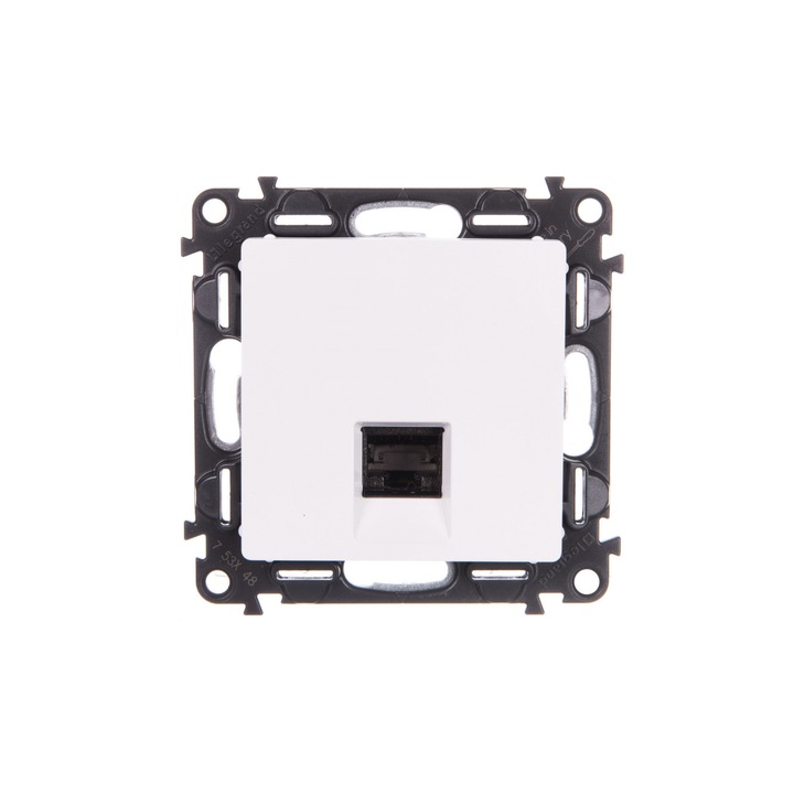 Контакт Valena Life, Legrand, RJ45, Cat.6A STP, бял