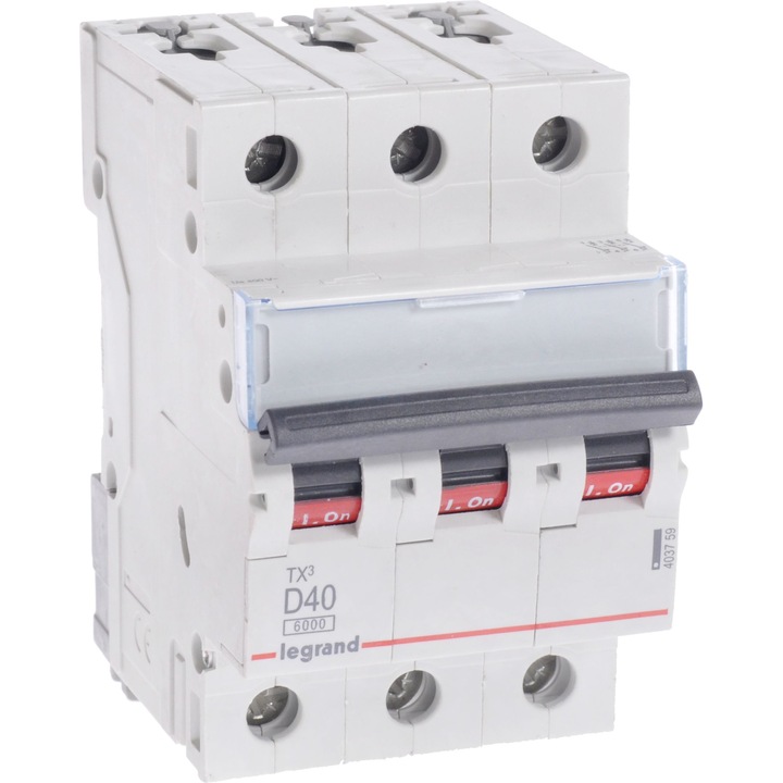 Siguranta automata, Legrand, S303, 40A, 6kA, alb
