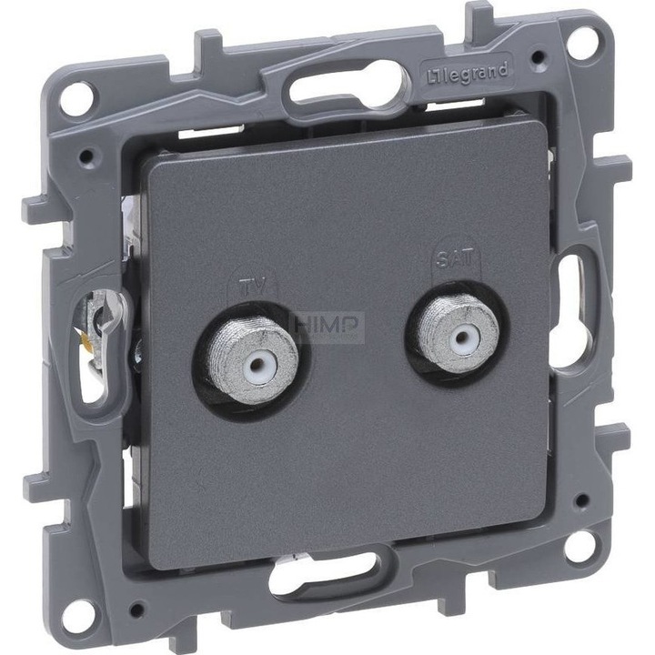 Priza pentru TV, Legrand, Gri