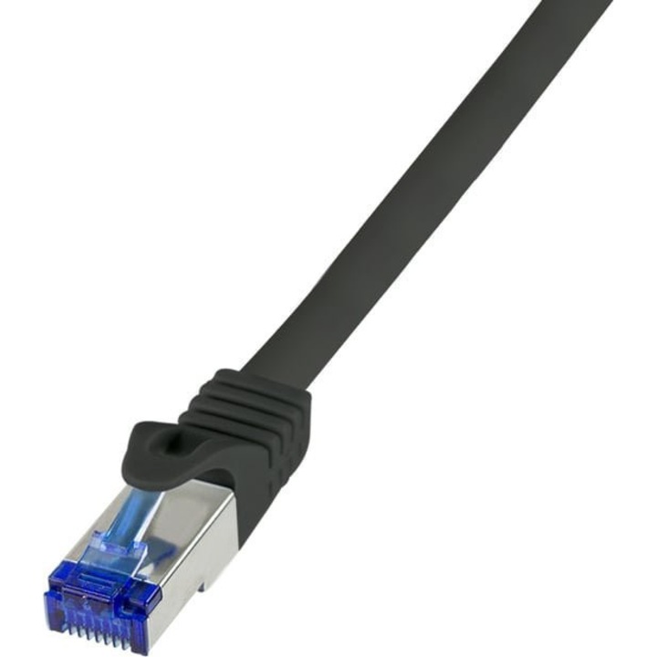 LogiLink kábel, patchcord Cat.6A S/FTP, 30m, fekete