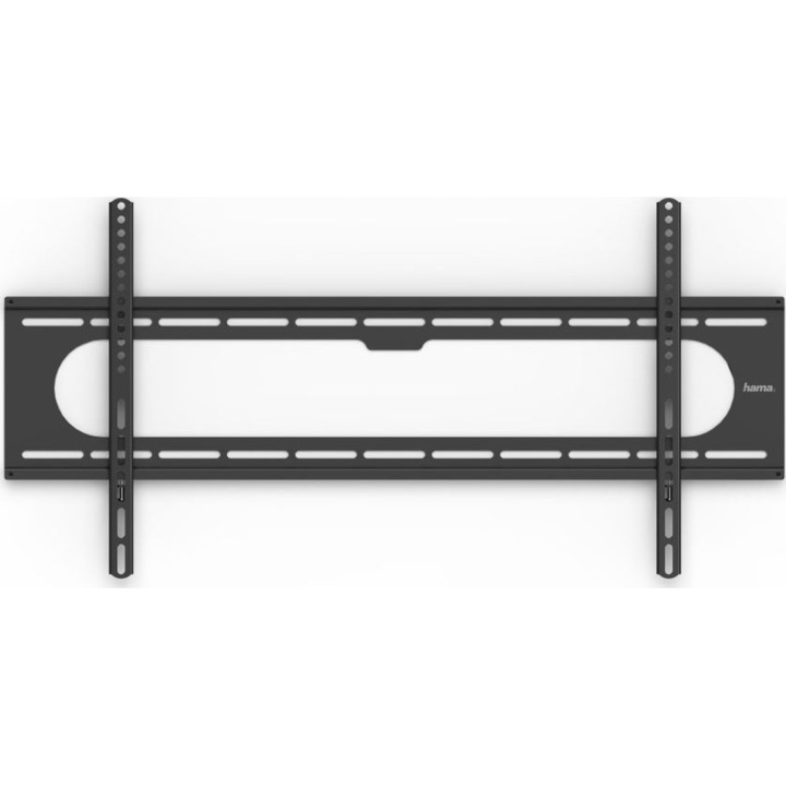 Suport TV pentru perete, Hama, Otel, 37"-90", 100 kg, Negru