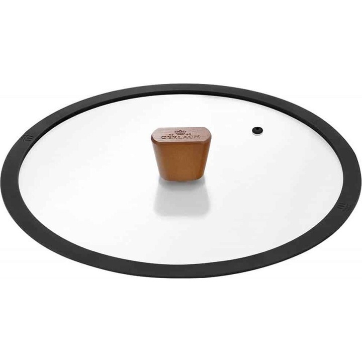 Capac oala, Gerlach, Sticla, 20cm, Transparent