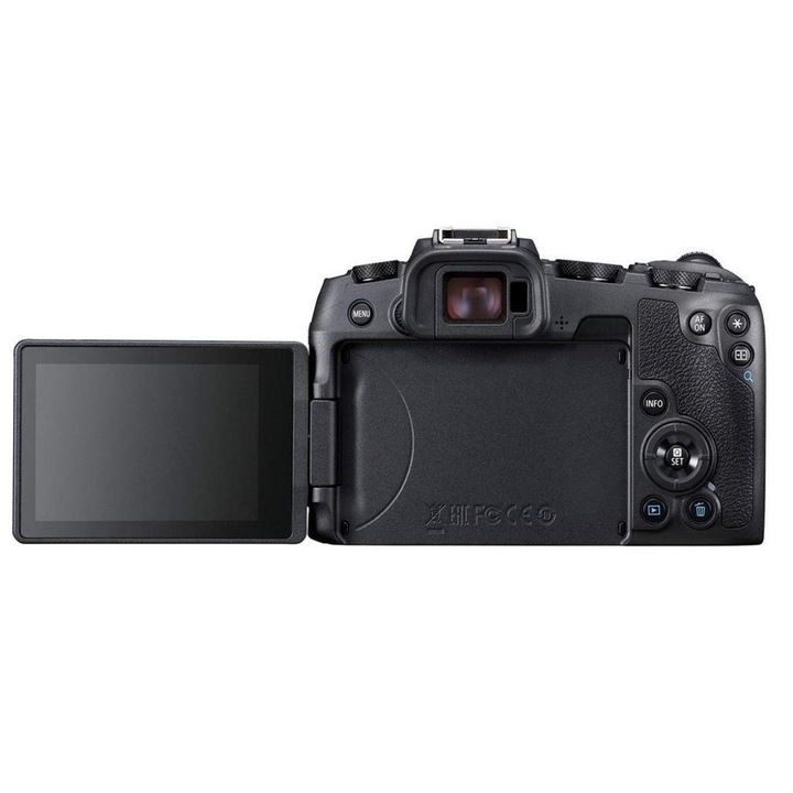 Фотоапарат Mirrorless Canon EOS RP, 26.2 MP, 4K, Черен