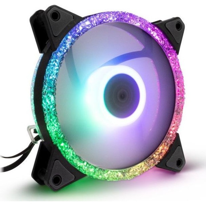 Cooler, Inter-Tech, Argus, RGB, 120x120x25