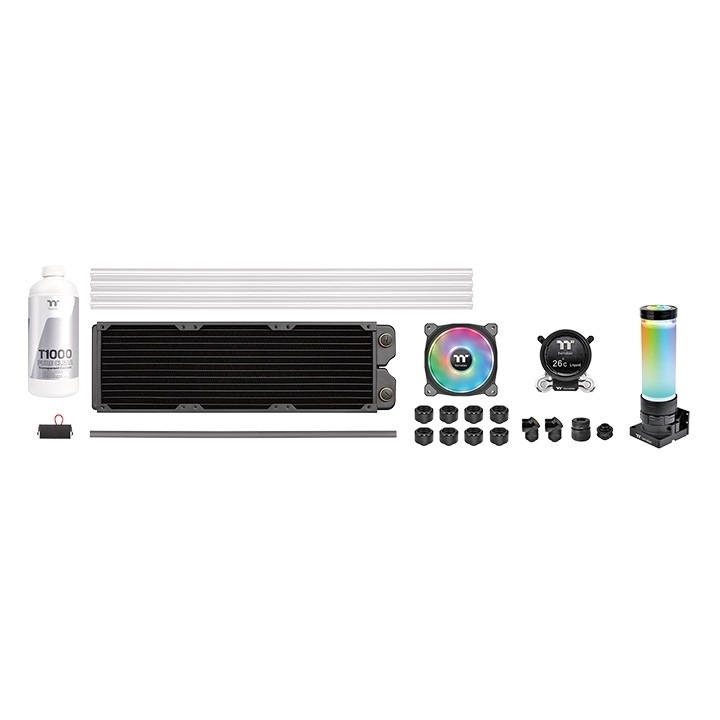 Vízprocesszor hűtőkészlet, Thermaltake, RGB, 1500 ford./perc, 2066, 23,9 dBA, Többszínű