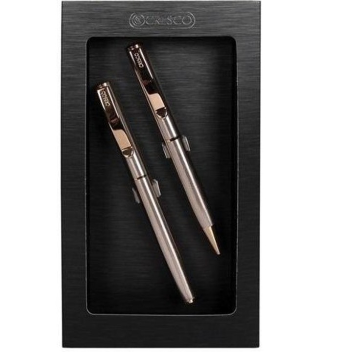 Toll készlet, Cresco, fém test/iridium hegy, szabványos patronok, véletlenszerű szín