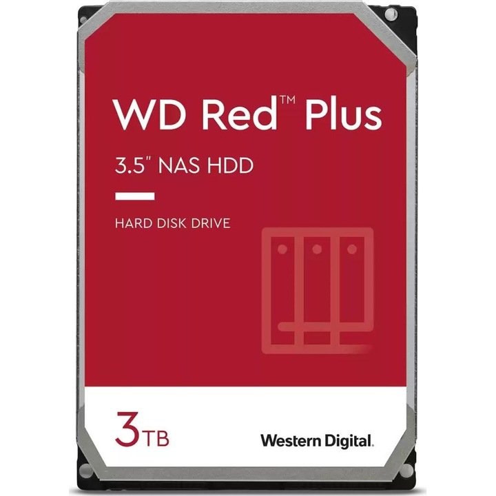 Твърд диск, Western Digital, 258 MB, Червен