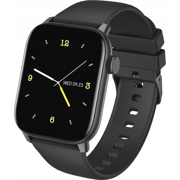 Смарт часовник с монитор Oromed Fit 5, Черен