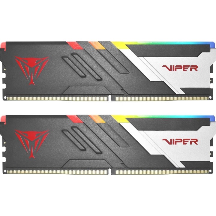 Памет RAM Patriot, Viper Venom, DDR5, 32GB (2x16GB), RGB, Multicolor