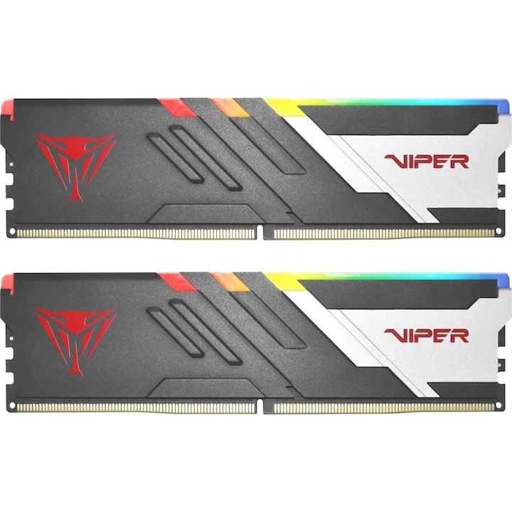 Памет RAM Patriot, Viper Venom, DDR5, 32GB (2x16GB), RGB, Multicolor