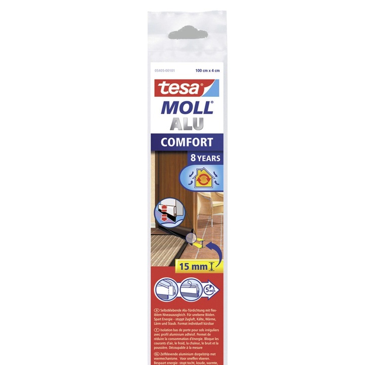 Четка уплътнител за врати Комфорт Теса Кафяв