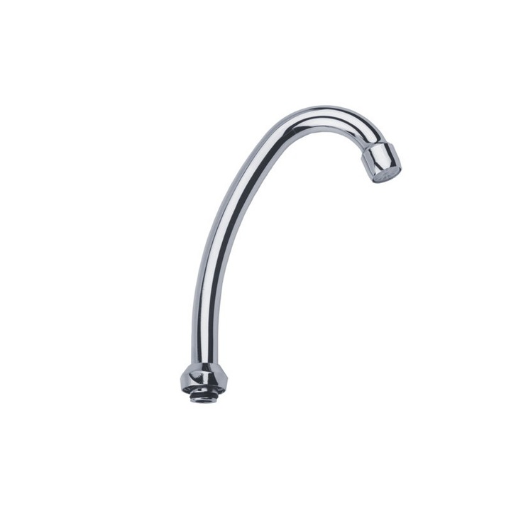 Pipa baterie sanitara, Kfa, Alama, 3/4", 135 mm, Argintiu