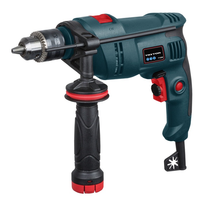 Masina de gaurit cu impact Tryton TDW710A, 710W, 2800 rpm