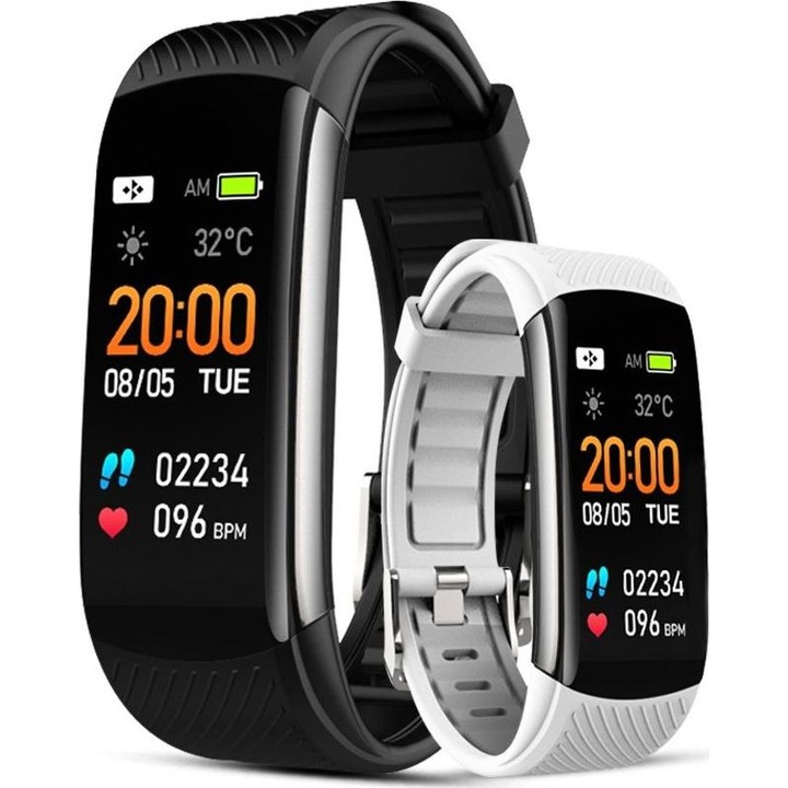 Smartband sport, Giewont, Negru, GW200-2