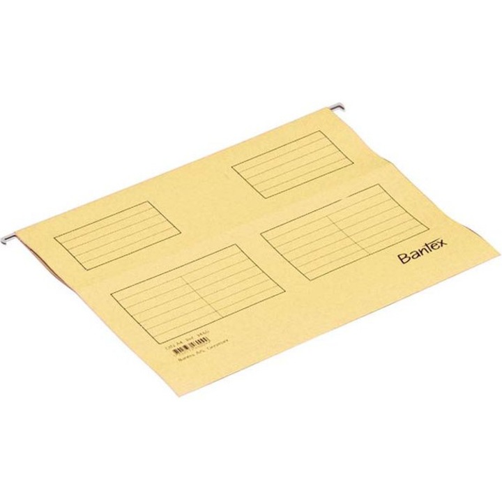 Karton reszelő, Bantex, sárga