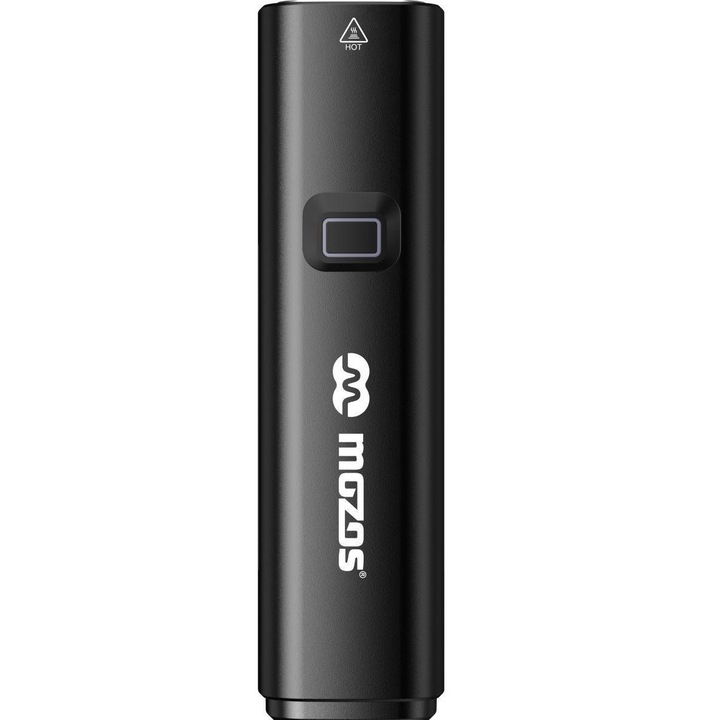 Lampa fata bicicleta, Mozos, 20W, 2000lm, 200m, USB, IP44, Negru