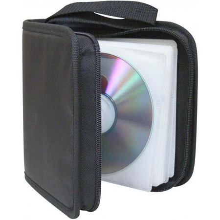 CD/DVD mappa Textil 24 CD Fekete eMAG hu