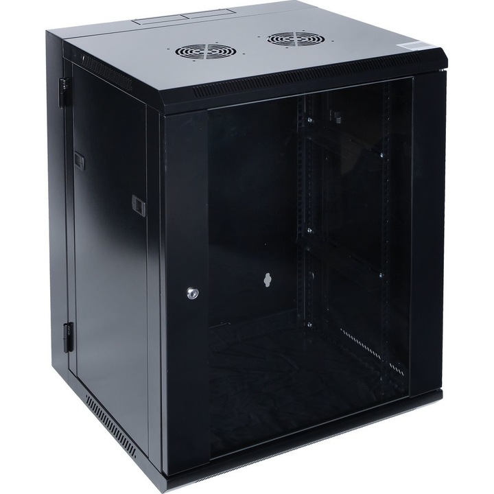 Függesztett szekrény, Delta, 19", 15U