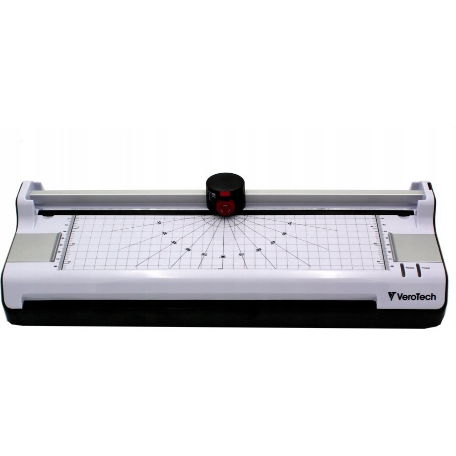 Set laminator si timmer, VeroTech, A3, 420 x 145 x 100 mm, Negru/Alb