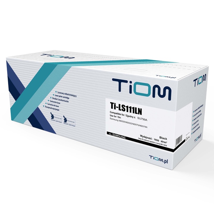 Cartus de toner, Negru, Tiom, MLT-D111L (Ti-LS111LN)