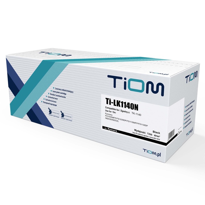 Cserefesték, Tiom TK-1140, Fekete