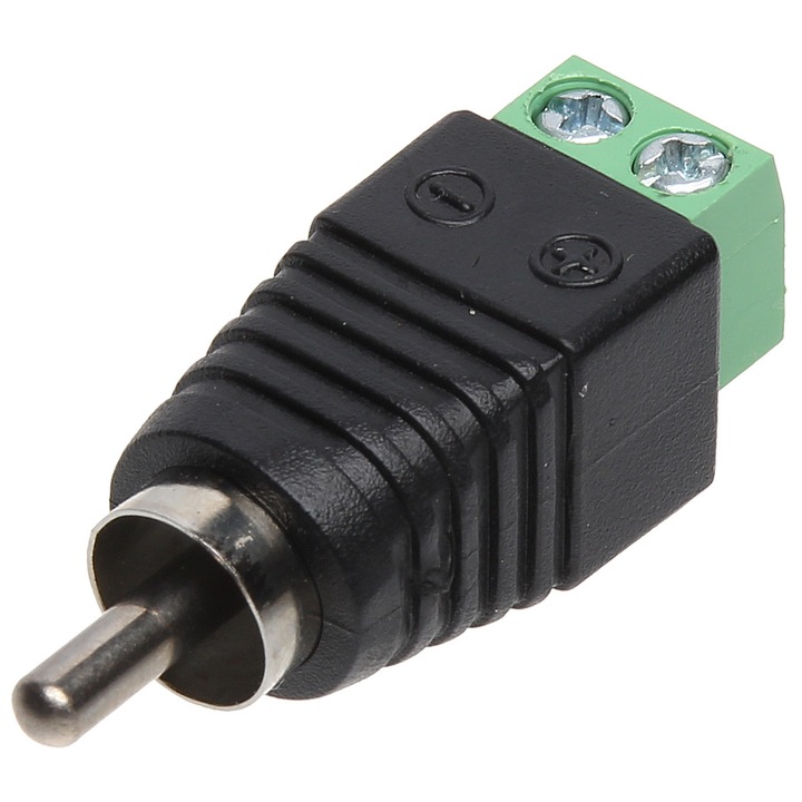 Set 10 conectori, Negru/Verde