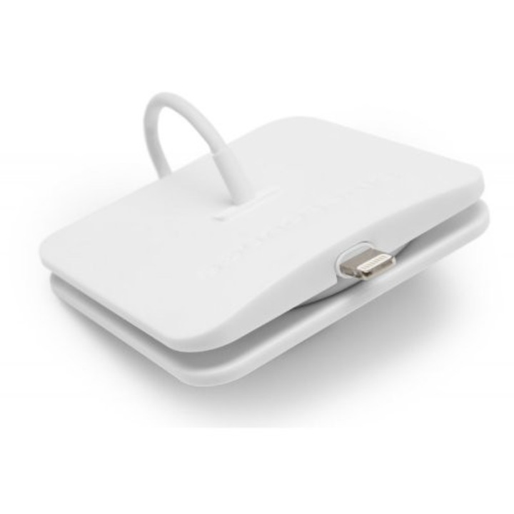 Incarcator portabil, BlueLounge, Compatibil Apple, Alb