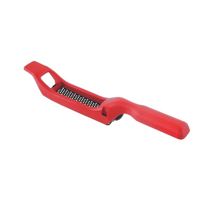 Raspila pentru prelucrarea lemnului, Modeco, Plastic, 140 x 40 mm, Rosu