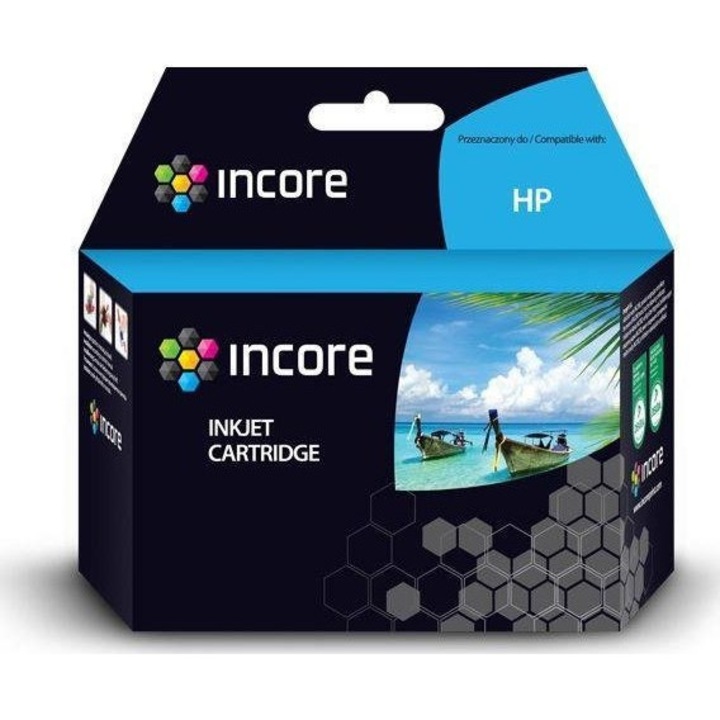 Cerneala incore pentru HP, 653XL, Negru, 22 ml