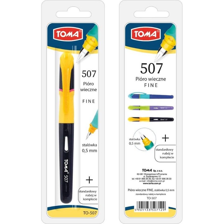 Stilou, Toma, Negru/Galben