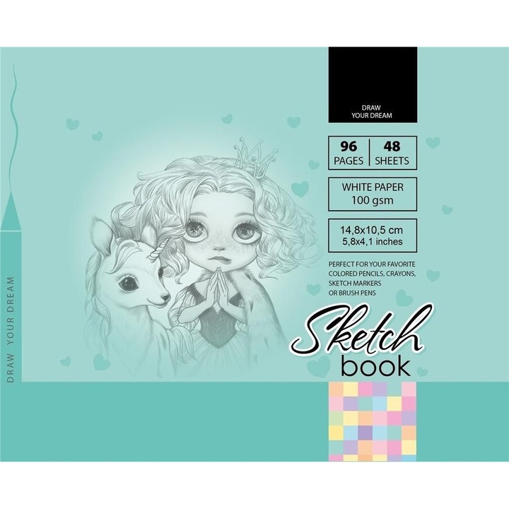 Caiet de schite 148x105/96K 100g TW FRESH