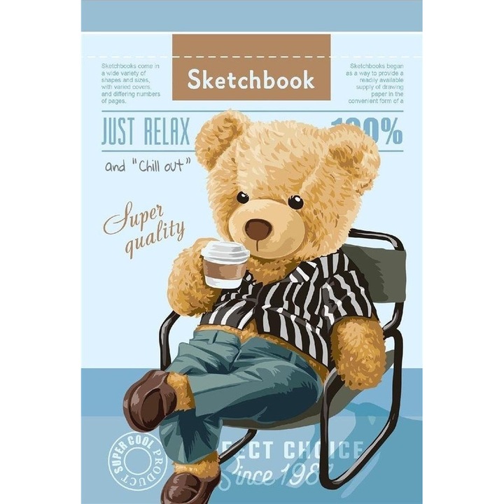 Caiet de schite, Fresh, Multicolor, 148 x 105