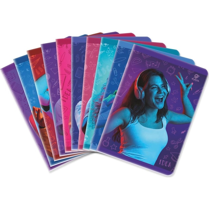 10x Caiete, Elanders, A5