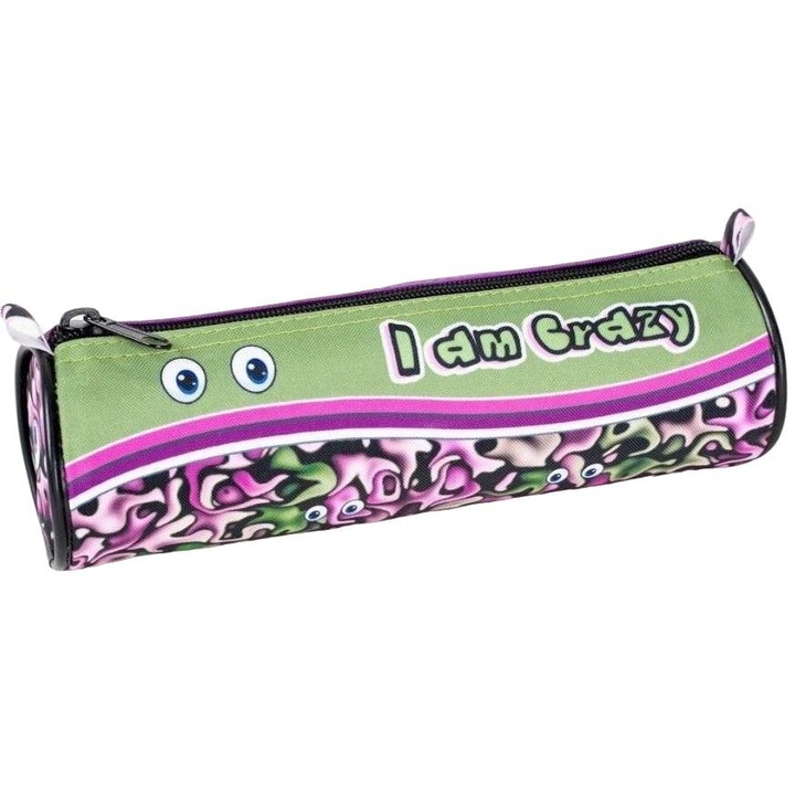 Egy rekeszes tolltartó, Fandy, 21,5 x 7 cm, Többszínű