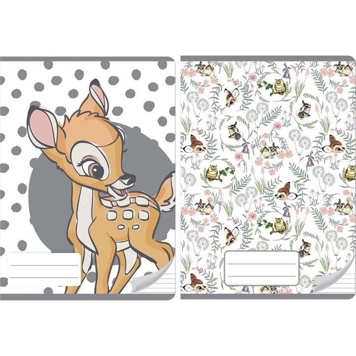 Set 10 caiete dictando, Beniamin, A5, 32 coli, Multicolor