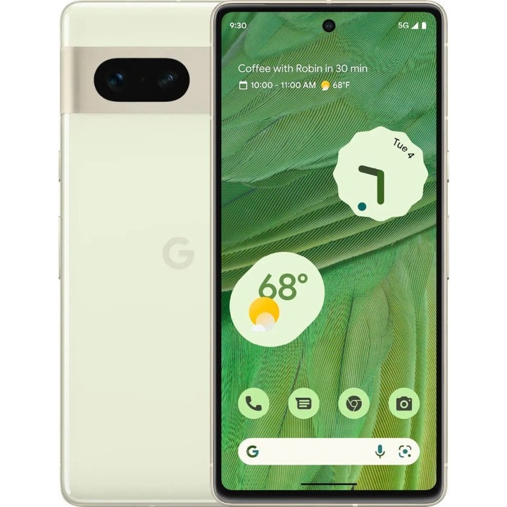 Смартфон, Google Pixel 7, 5G, 128 GB, зелен