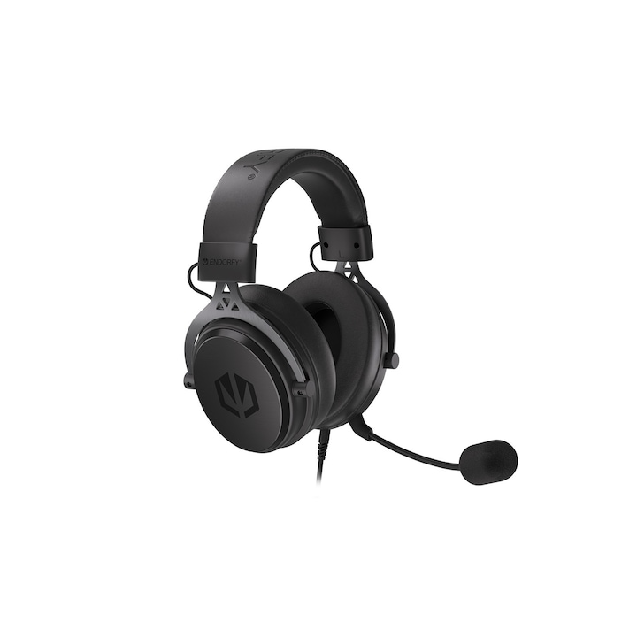 Casti PC Yealink UH37, conectivitate USB-C/A, microfon dual, noise cancellation, drivere 35mm