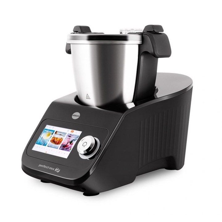 Recipient vopsea de par, Eldom, Metal, 1300W, Argintiu/Negry