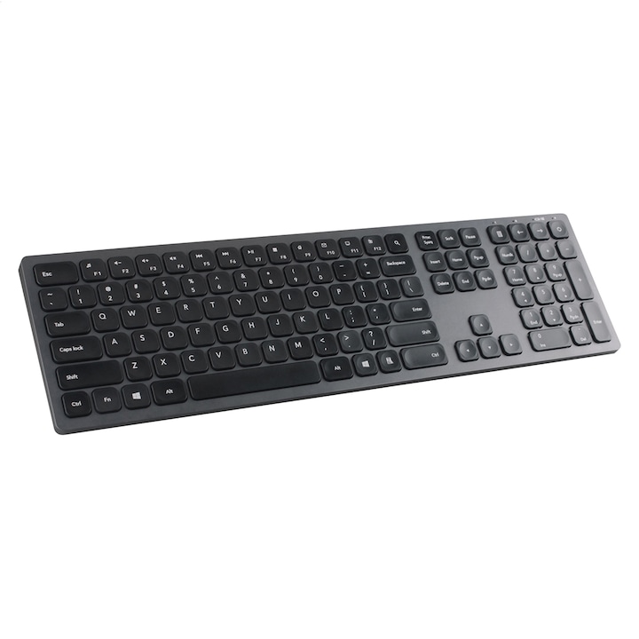 Tastatura Bluetooth fara fir, BOMSTOM, Compatibil universal, Portabil, Roz