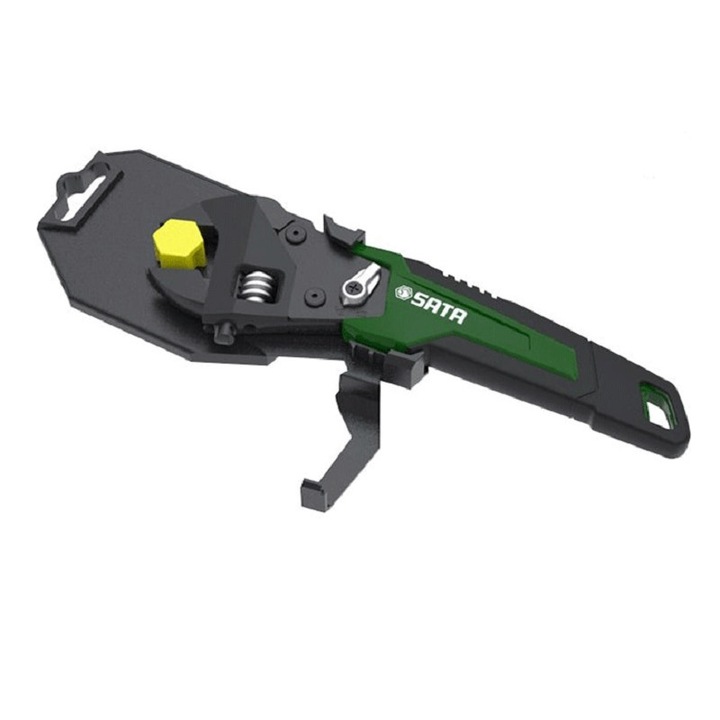 Cheie reglabila cu functie de cliquet, Sata, 8"