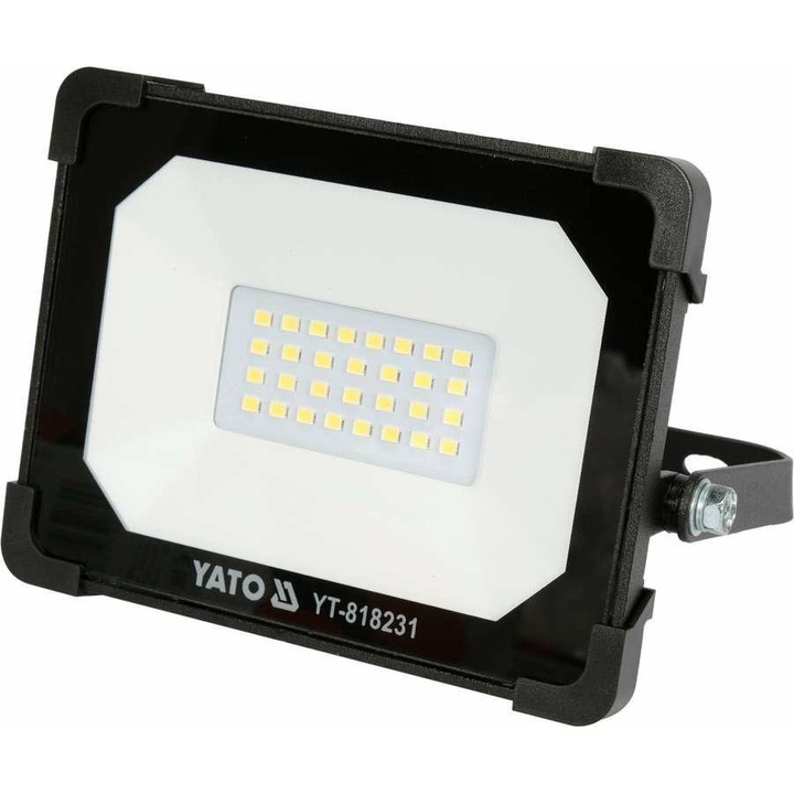 Reflector, Yato, LED, 20W, 1900 lm, IP65, Negru
