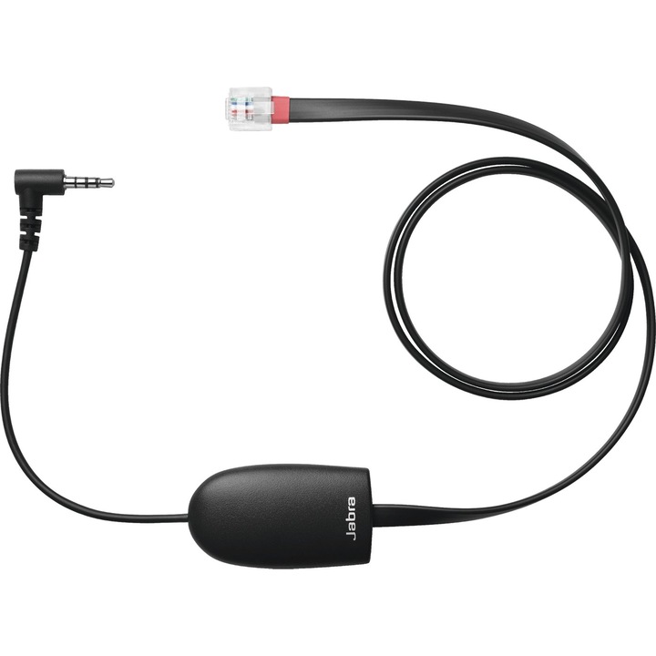 Jabra Link EHS адаптер 477970 Съвместим Panasonic KX-NT/KX-DT черен